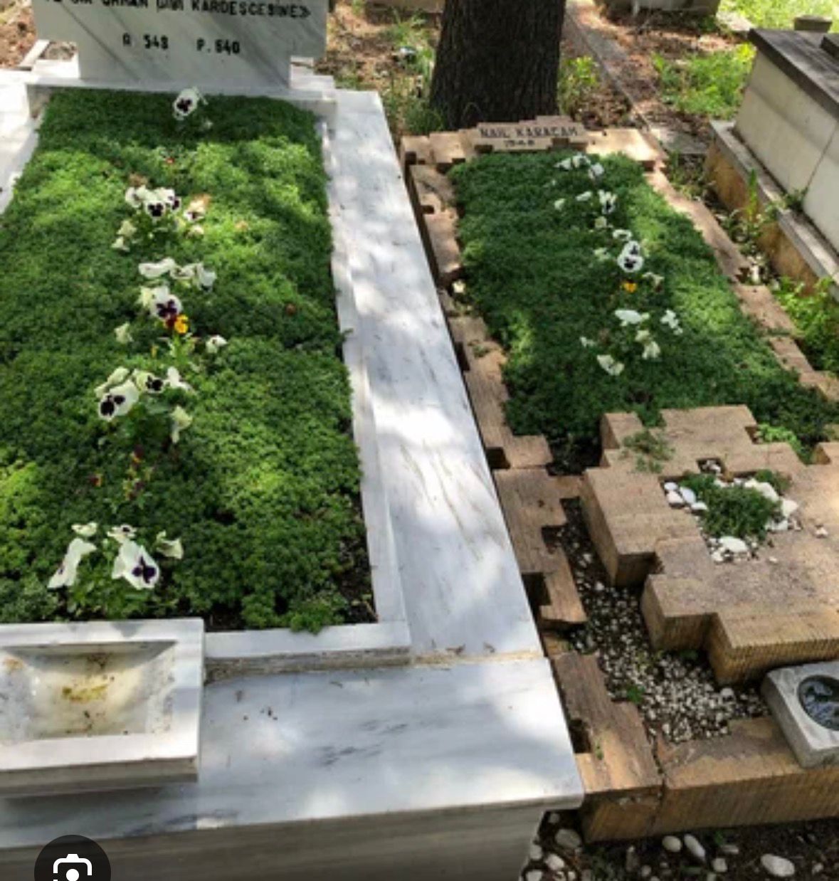 Mezar taşı bakımı